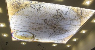 Натяжной потолок с фотопечатью Каменск-Шахтинский, цена от 6314 руб.